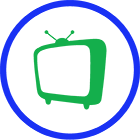 transparent blue and green tv television logo for soutwest minnesota broadband service